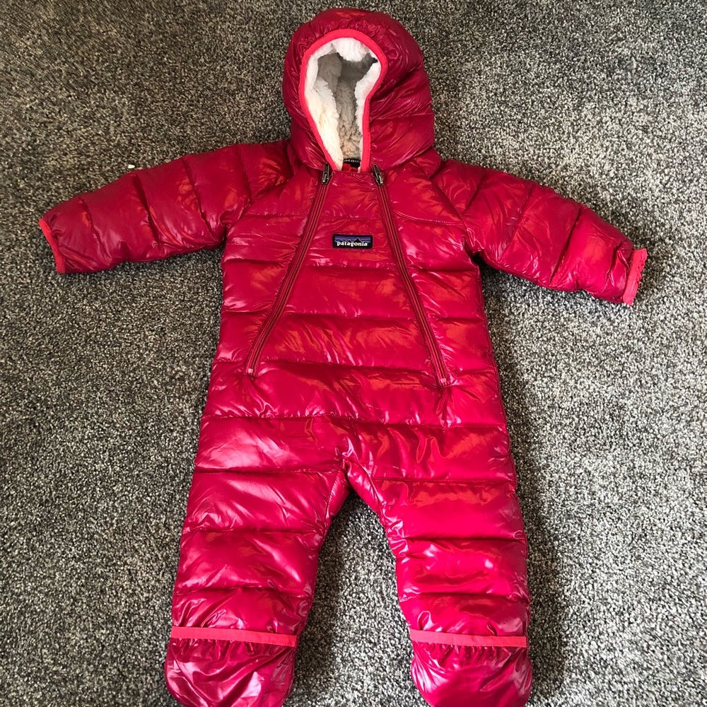 Patagonia infant Hi-Loft Down Sweater Bunting